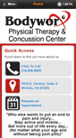 Mobile Screenshot of bodyworxphysicaltherapy.net
